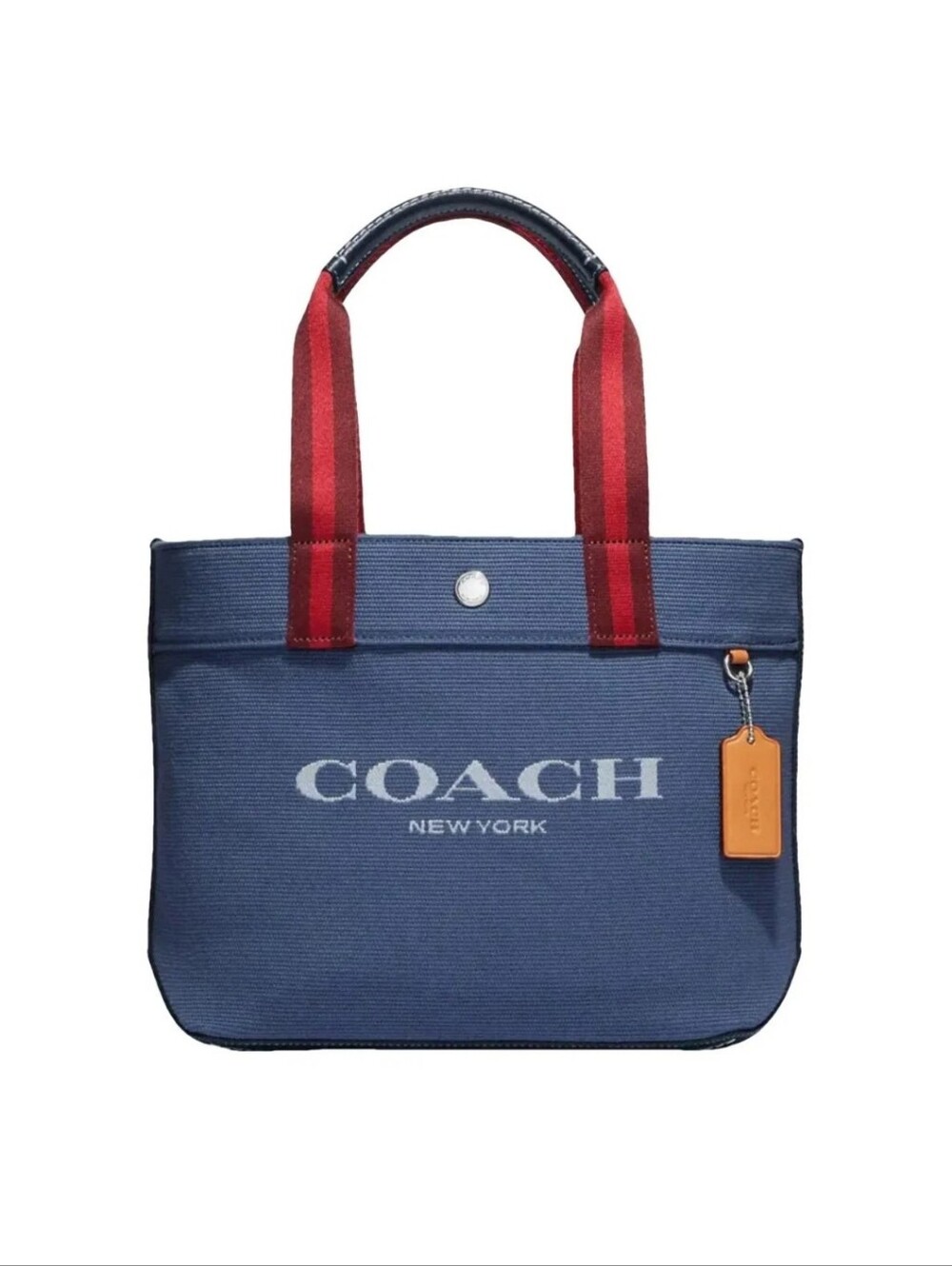 COACH CK168 Denim Large Tote Canvas
